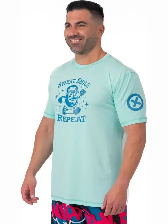 Titan Box Wear Männer Kampfkunst Kurzarm Kampfsportshirt 673268333 Für Boxen Blau