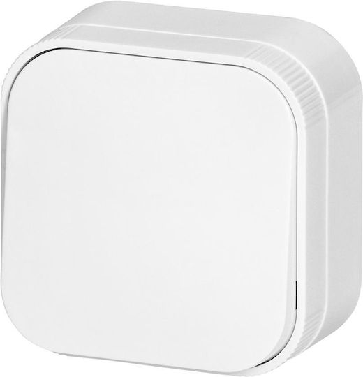 Orno Recessed Wall Switch with Frame White