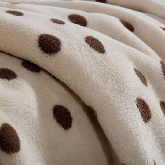 Nef-Nef Homeware Trust Одеяло Полар Канапе 130x180см Бежово