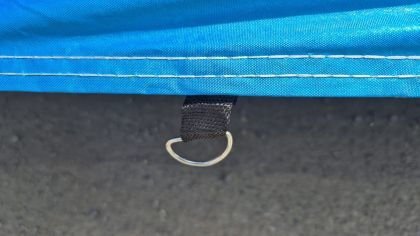 Husă Auto Căptușeală Fermoar Ușă Decupaje Pentru Oglinzi 533x183x122cm Mărime XL Albastră