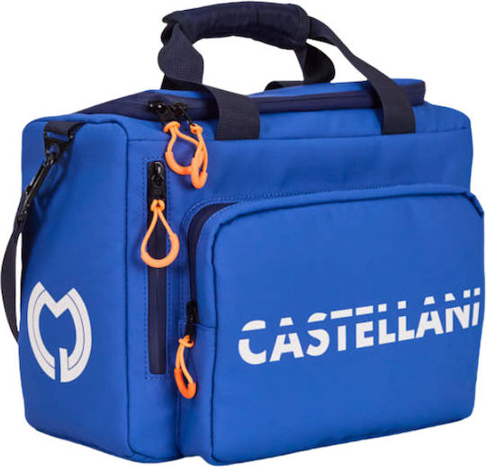 Pocket Pro Light Blue Waterproof Shooting Range Bag 6 Boxes Castellani