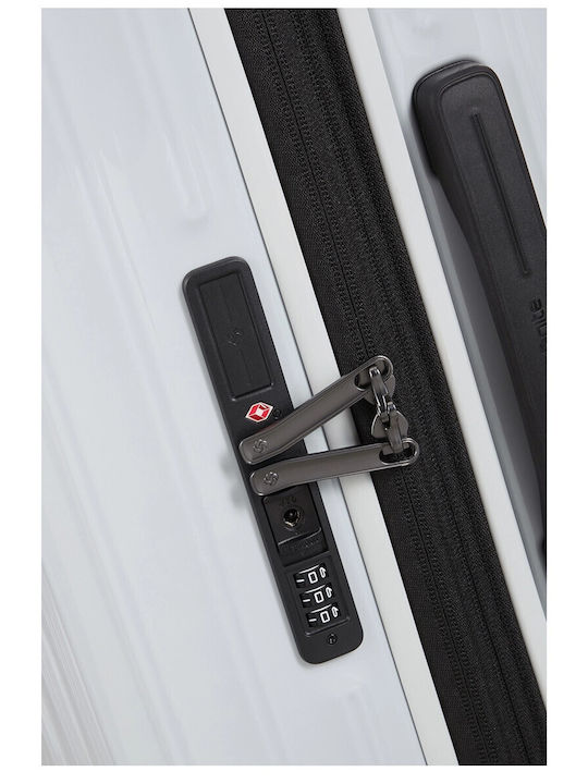 Samsonite Spinner Куфар за Пътуване Ръчен Багаж Твърд Metallic Stone Височина 55см.