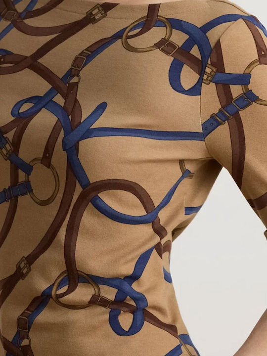 Γυναικείο T-shirt Medium Beige