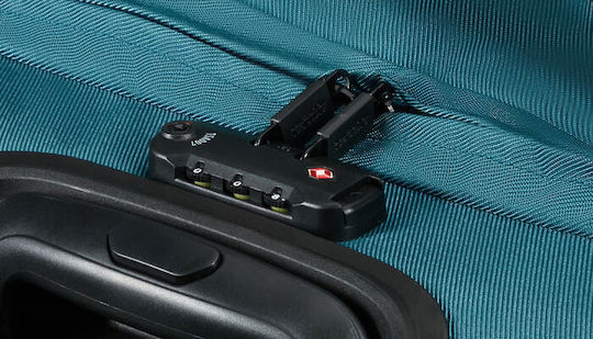 American Tourister Track Duffle Σακ Βουαγιάζ Πετρόλ Υφασμάτινο