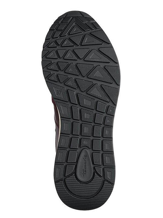 Damen Sneakers Burgundische
