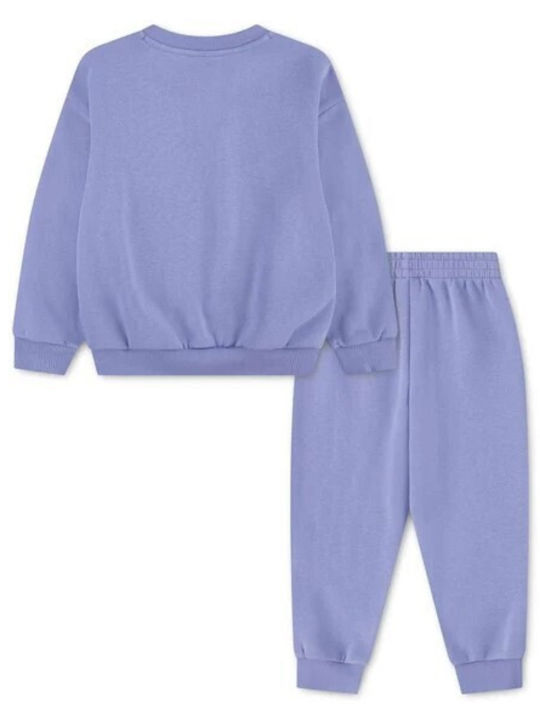 Kinder Sweatpants Set Mit Jacke Flieder