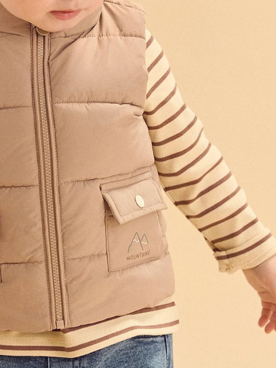 Kinderjacken & Winterjacken Lässig Kurze Braune