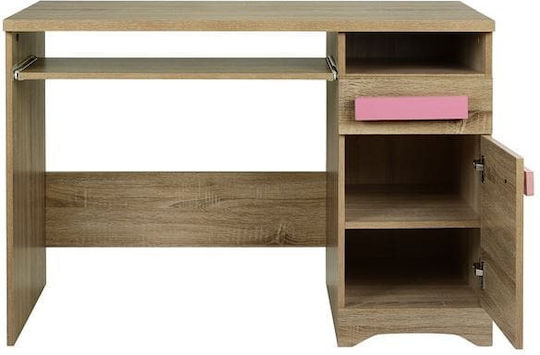 Παιδικό Γραφείο Playroom Ροζ 110x55x76.5cm