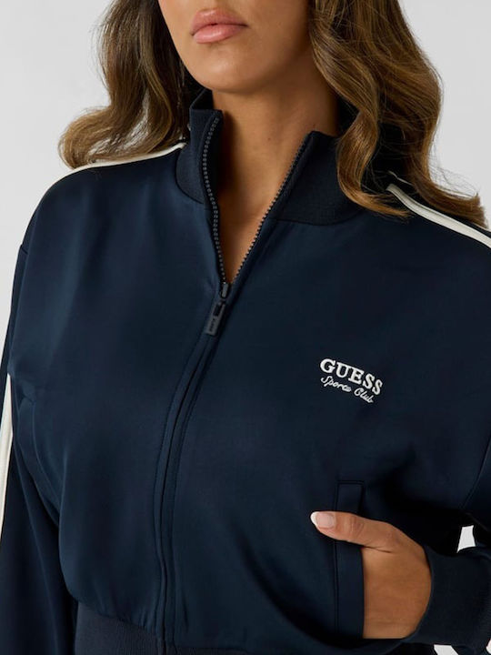 Damen Strickjacke Marineblau