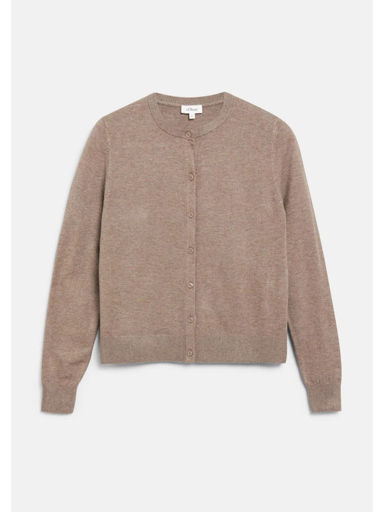 Women's Knitted Cardigan Beige