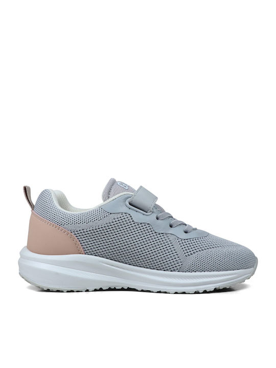 Kinder Sneaker mit Bügel- und Schleifenverschluss Grau