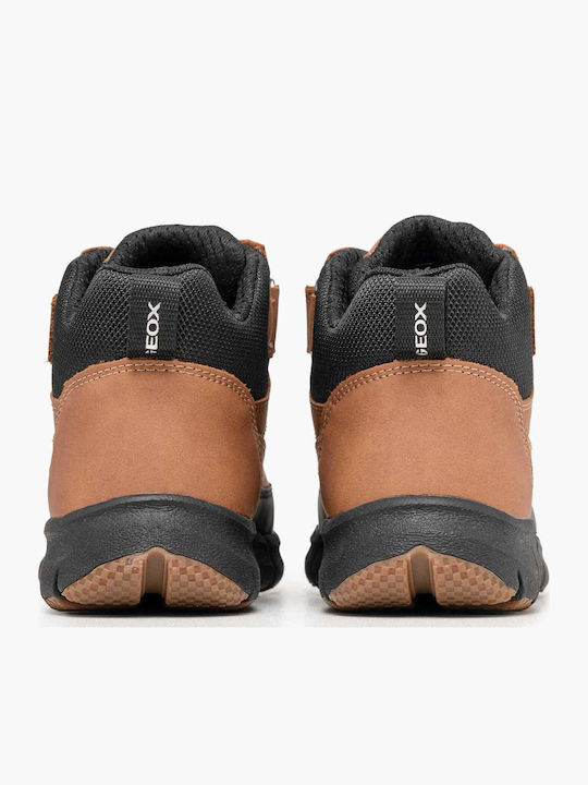 Kinder Sneaker Hoch Anatomisch Tabac Braun