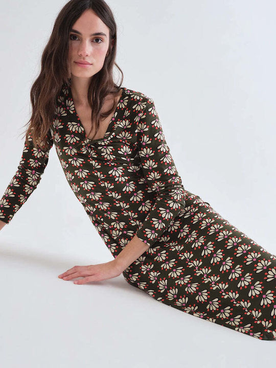 Summer Midi Dress Multicolour