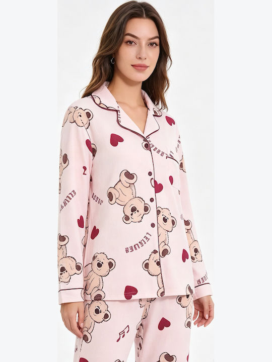 Goodnight Summer Women's Pyjamas Set Pink