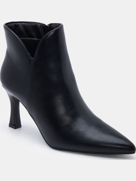 Damen Stiefeletten mit Absatz Schwarz
