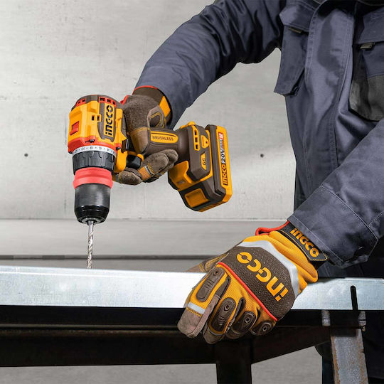Ingco CDLI206686E Angle Battery Drill Driver Solo Brushless 20V