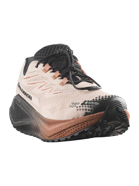 Aero Blaze 4 Frauen Sportschuhe Trail Running Orange Wasserdichte mit Gore-Tex Membrane