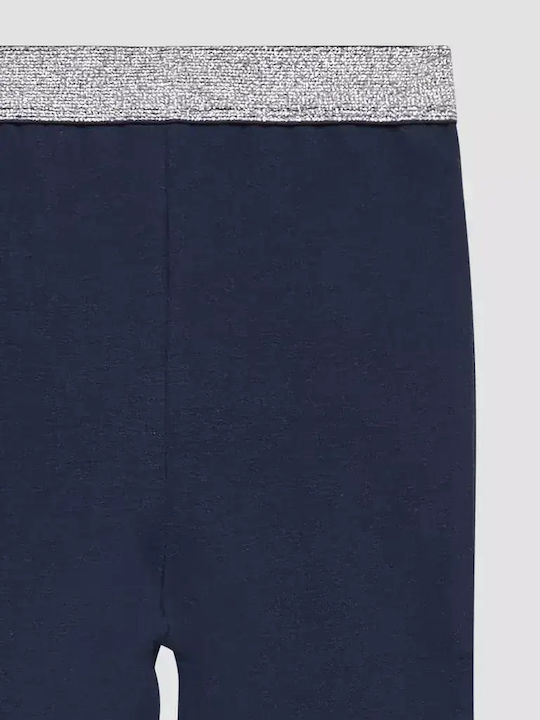 Kinderleggings Lang Blau