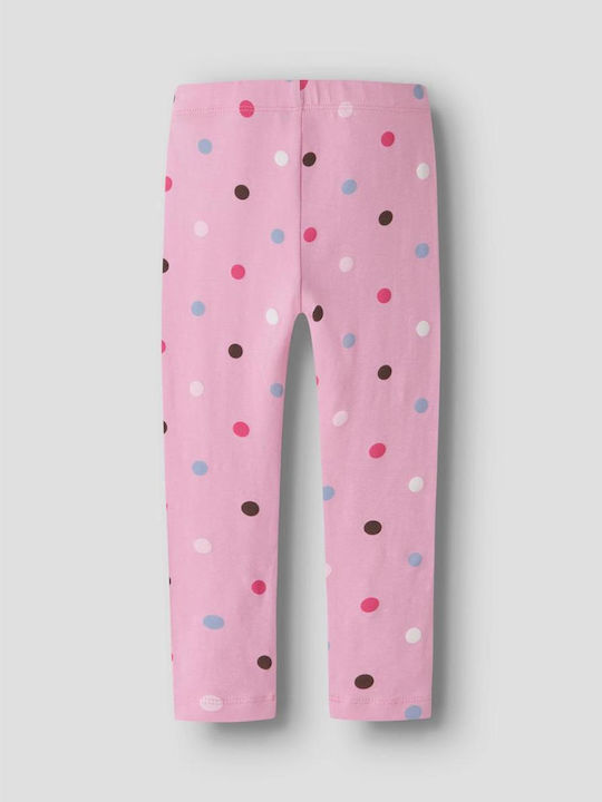 Kids Long Leggings Begonia Pink