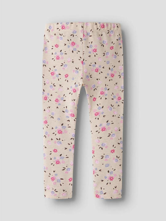 Kinderleggings Lang Peyote Melange