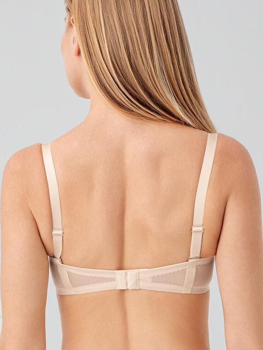 Beige Athletic Bra