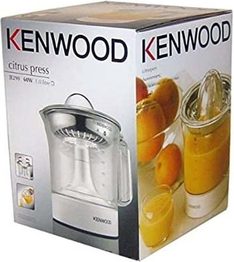 Kenwood Електрически сокоизстисквач 40W с капацитет 1л Бял