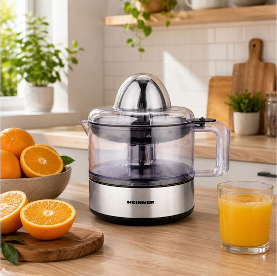 Heinner Електрически Цитрус Преса 30W с Капацитет 500ml Inox Сребрист
