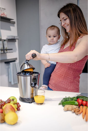 Steba ZP 2 Ηλεκτρικός Στίφτης 160W με Χωρητικότητα 750ml Inox Ασημί
