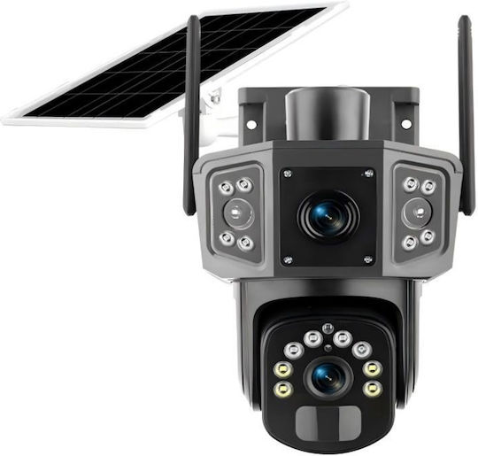 QL18-4G IP Dual Surveillance Camera Wi-Fi/4G Full HD+ 6MP Waterproof Battery with Two-Way Communication