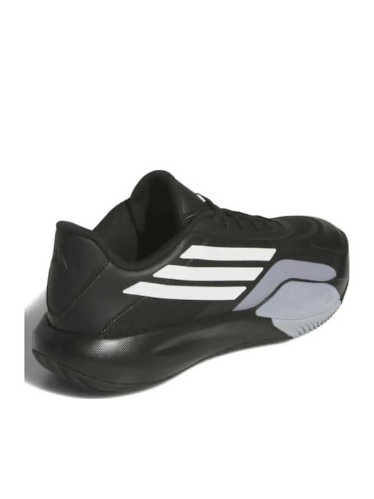 Niedrige Basketballschuhe Schwarz