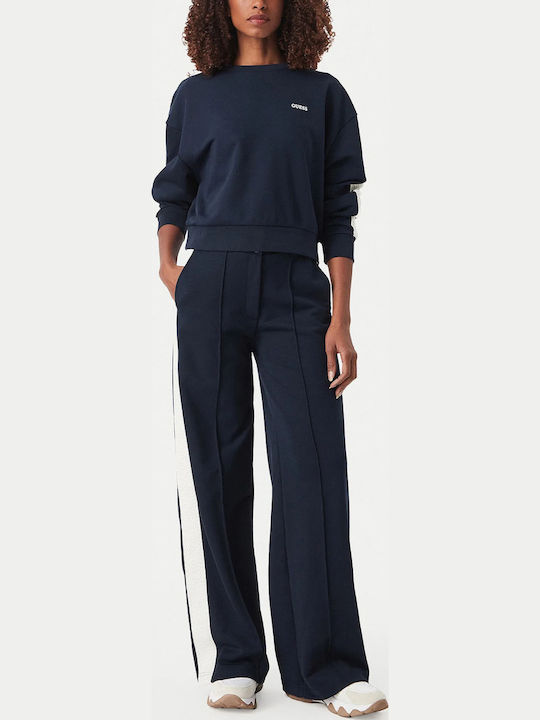 Damen Stoffhose Marineblau