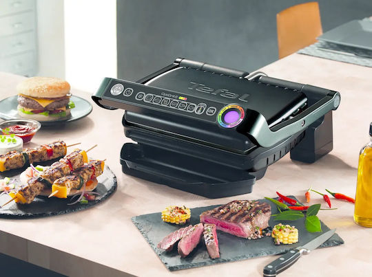 Tefal Optigrill+ Aparat pentru sandwich-uri Grill 2000W Negru