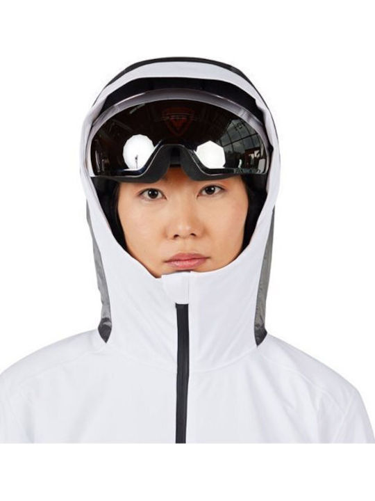 Rossignol RLOWJ12-100 Damen Ski- und Snowboardjacke Weiß