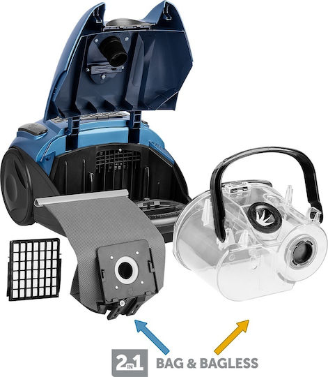 ECG SBS4400 Aspirator Electric 700W cu recipient 2.7lt Albastru