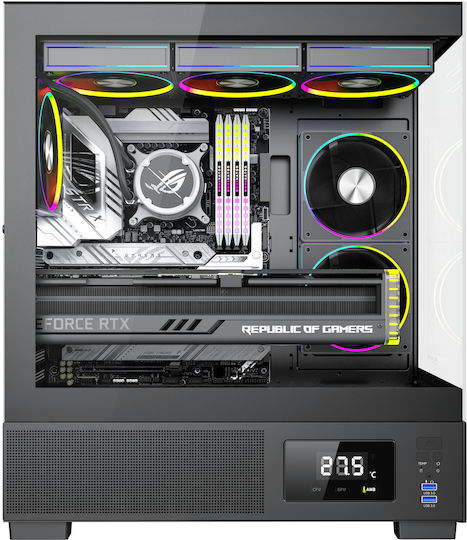 ProGaming Kian Black Glacier 360 Gaming Desktop PC (i7-14700KF/32GB DDR5/1TB SSD/GeForce RTX 5070 Ti/W11 Home)