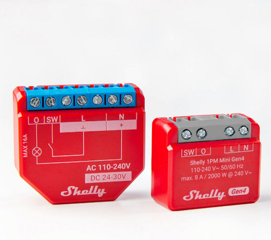 Shelly Mini Gen4 Интелигентен превключвател