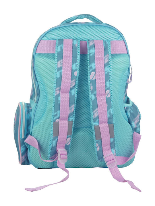Gim Stitch Ghiozdan de Spate cu Husă pentru Sticlă de Apă Multicolor 35 x 20 x 46cm