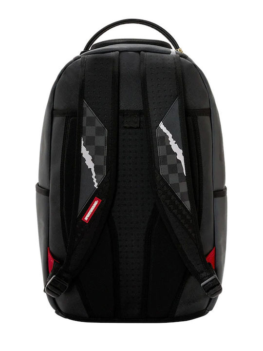 Sprayground de Spate Center Rip Revealing Gri Check Sprayground de Spate Center Rip Revealing Gri Check