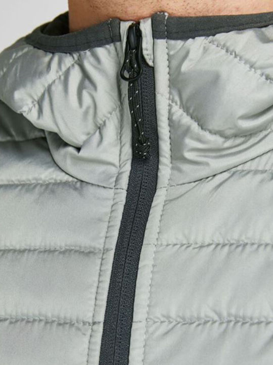 Мъжко яке Puffer Сиво
