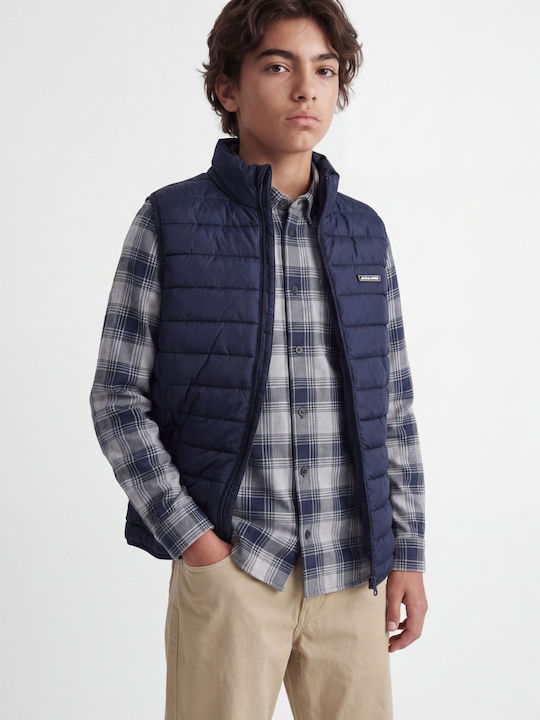 Jjelvis Gecă Casual pentru copii Fără mâneci Scurtă cu căptușeală Dark Navy