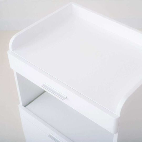 Habys Medical Table on Wheels Nursing with Drawer W50.5xL37xH84cm T-SS145
