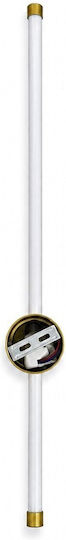 VenCore Modern Wall Lamp with Integrated LED and Adjustable White Light Gold 6x10cm