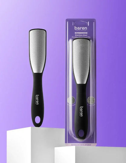Baren Fußfeile Magisch Edelstahl Pro Doppelseite Fußfeile – Inox-Lima für Hornhaut und Schwielen 1 Stück