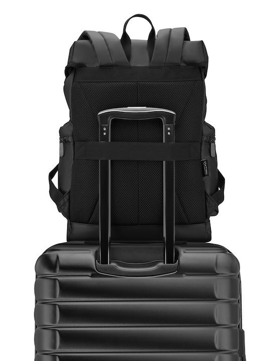 Delsey Раница за лаптоп 15.6" в кафяв цвят 391660200