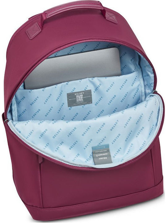 Delsey Laptop Backpack for 15.6" Laptop in Brown Colour 210360104