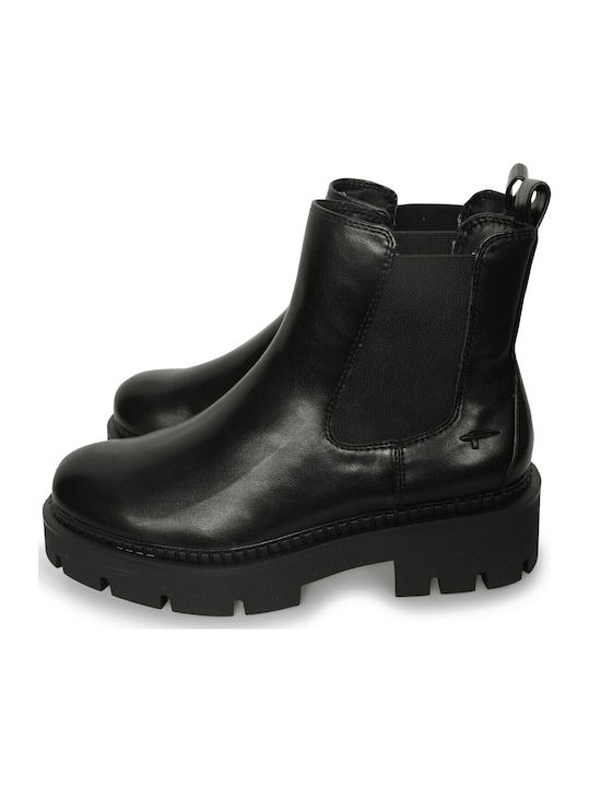 Women's Chelsea Ankle Boots with Medium Heel Black