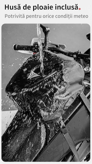 Motowolf Mb10 8l Motorrad-Tanktasche Magnetische Riemen Telefonfach Regenschutz