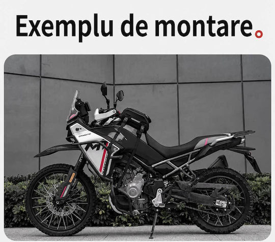 Motowolf Mb10 8l Motorrad-Tanktasche Magnetische Riemen Telefonfach Regenschutz