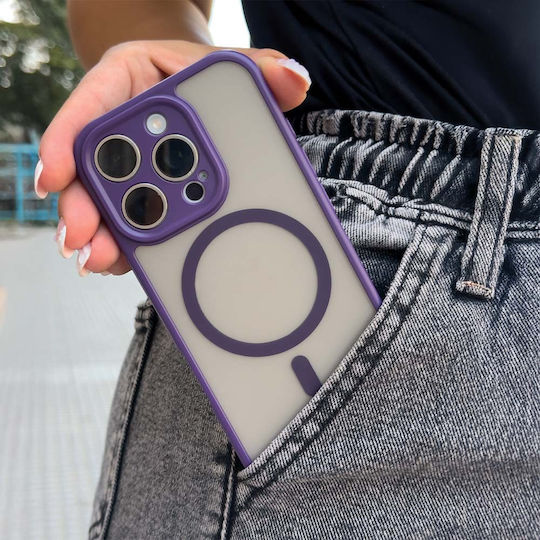 Θήκη Magnetic Magmatte Lens Sonique Xiaomi Poco X8 Pro 5g Μωβ