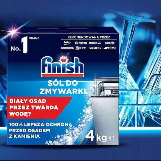 Reckitt Αλάτι Πλυντηρίου Πιάτων σε Σκόνη 4kg